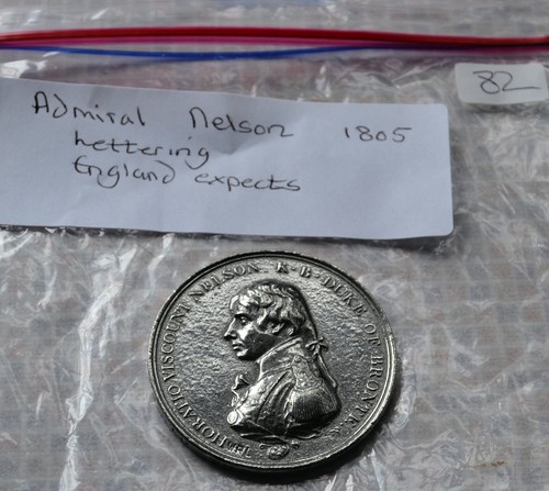Admiral nelson medal medallion - admiral, medal/medallion