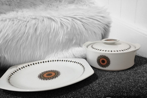 Meakin inca serving - meakin,