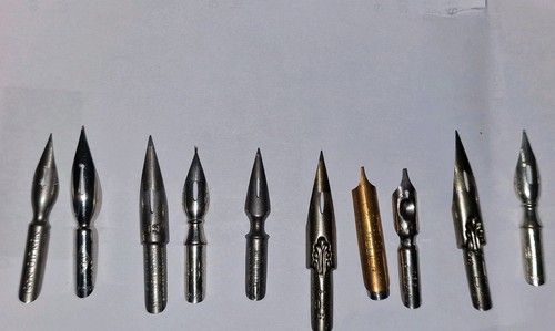 Vintage dip pen nibs - vintage,