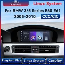 Apple Carplay Car Stereo WiFi For BMW 5/3 Series CCC E60 E61 E63 E90 E91 Linux