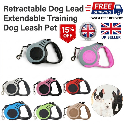 Retractable dog lead - retractable,