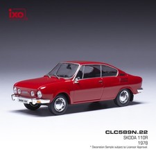 IXO MODELS SKODA 110R 1978 RED