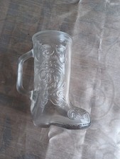 Boot-Shaped Glass Beer