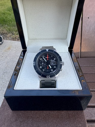 Sinn 156 military chronograph - military,