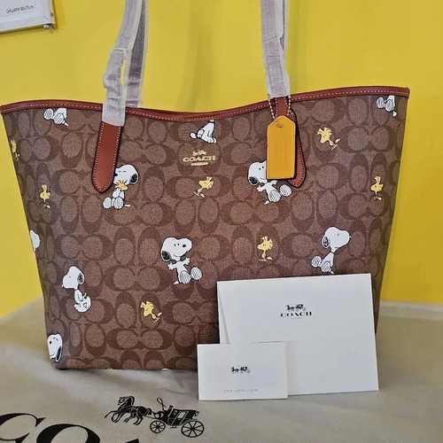 Nwt coach cf166 city tote - city,