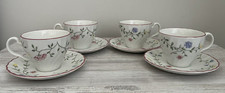 NEW Set of 4 Summer Chintz Coffee Cup & Saucer Johnson Brothers Made in England