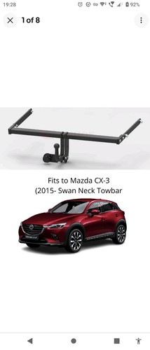 Tow bar for mazda dk - cx-3,