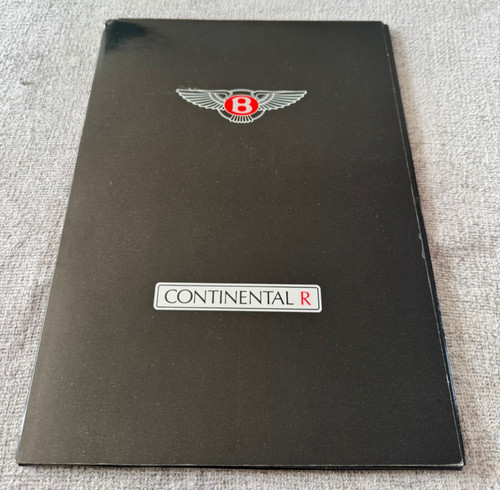 1991 bentley continental - bentley, r