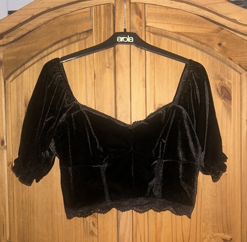 Disturbia black velvet - black,
