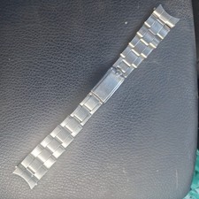 1965 Vintage Rolex watch bracelet 6635 75 ends,Rolex Daytona Rivet Oyster strap