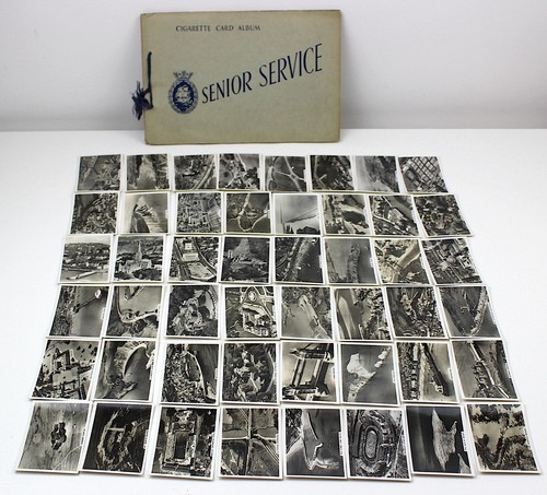 Senior service cigarette cards - service,