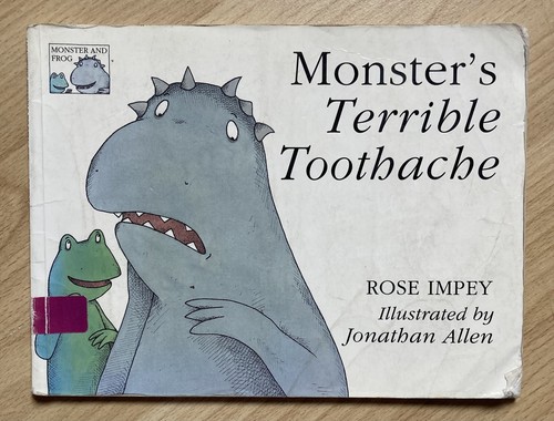 Monster terrible toothache - monster's,
