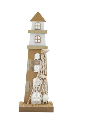 Sand lighthouse ornament - sand,