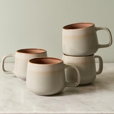 Large Ceramic Coffee Mugs Set