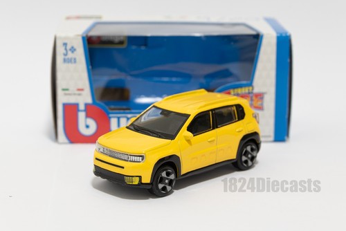 Fiat panda yellow - ev, bburago