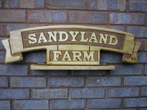 Personanlised large signs wood - personanlised,