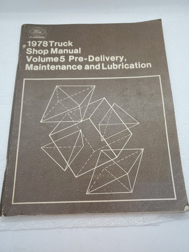 Ford 1978 truck - ford, shopmanual