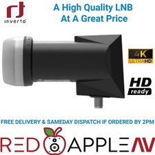 Open Box Inverto Black Ultra 0.2dB Single LNB PLL Technology FREE Delivery