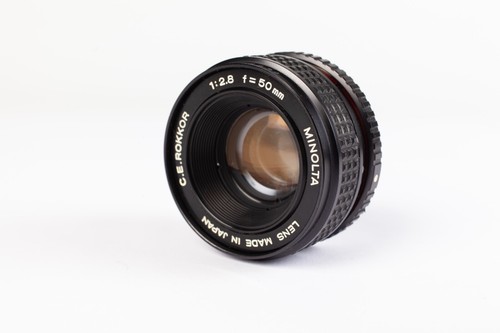 Minolta rokkor 50mm 8 - 50mm, f2.8