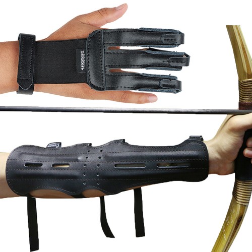 Archery finger glove - archery, guard