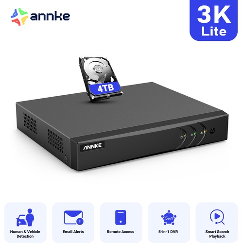 Annke 31ch 16ch - 8ch, lite