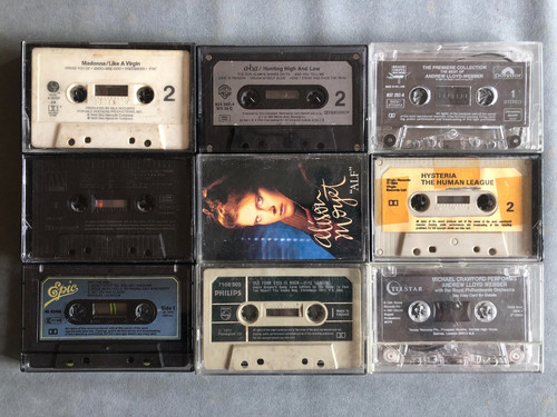 Audio cassette tapes various - tapes,