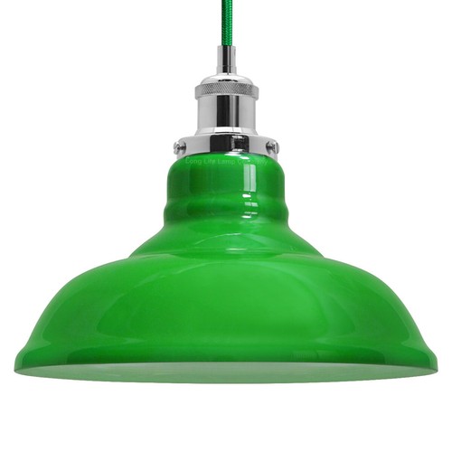 Industrial green glass - industrial,