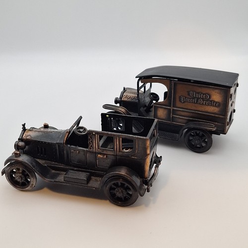 Pair old car pencil - old,