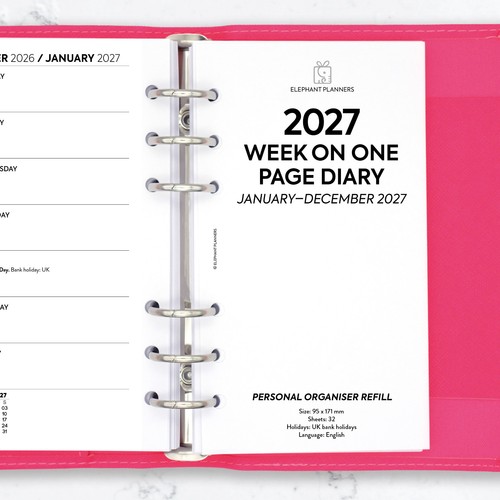 2027 week one - week, on