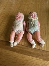 2 Vintage Celluloid Miniature