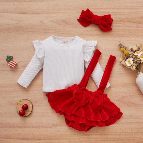 3pcs infant baby girl - 3pcs, cute