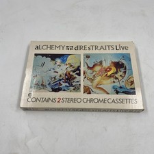 DIRE STRAITS - ALCHEMY LIVE (VERTIGO VERYC11) 1984 EUROPE 2x CASSETTE TAPE SET