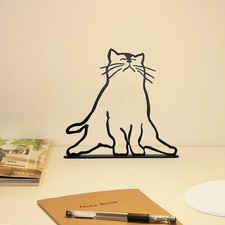 Minimalist Cat Art Sculpture