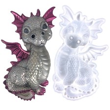 DIY 3D Silicone Dragon Resin