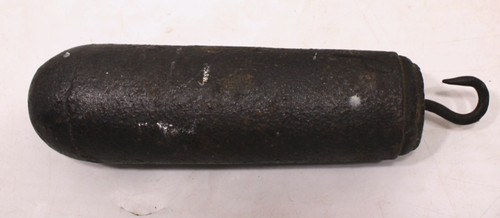 Antique cast iron grandfather - cast,