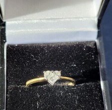Heart Shaped Diamond Ring