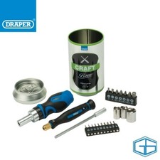 DRAPER STUBBY RATCHET SCREWDRIVER AND BIT SET SPECIAL EDITION CRAFT BREW, 04775