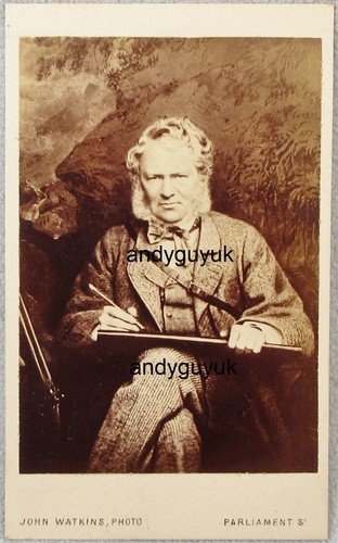 Cdv edwin landseer artist - cdv,