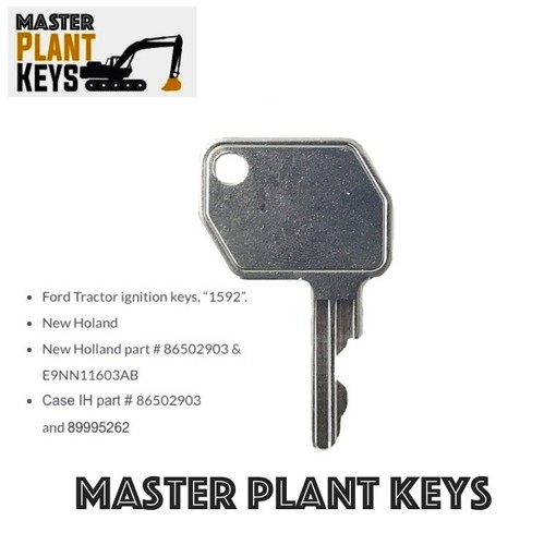 Master plant key fits - key, ford