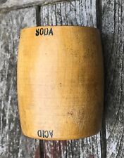 Unusual antique boxwood treen