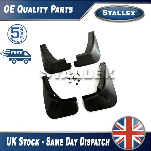 Tailored mudflaps front - front, rear