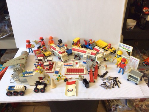 Vintage playmobil esso - vintage, and