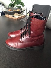 NEXT - REAL LEATHER OXBLOOD BOOTS SIZE 6.5