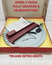 Triang Hornby R.408 Operating Turntable. Fully Tested Serviced & re-magnetised. 