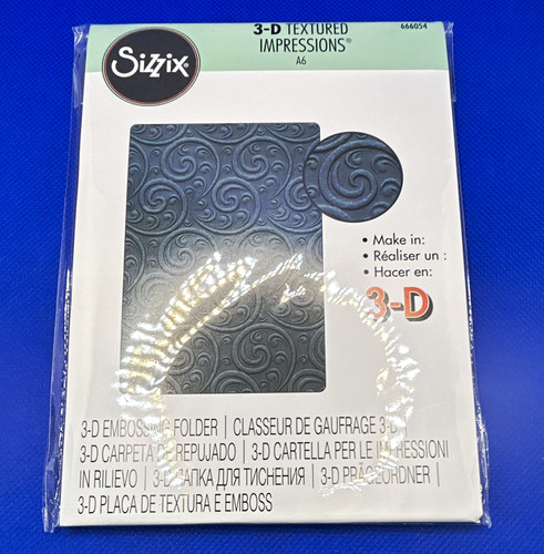 Sizzix textured - 3-d,