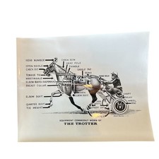 Vintage Harness Racing Poster