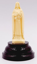 Small French Saint Therese of Lisieux Plastic Statue Religious  A1980