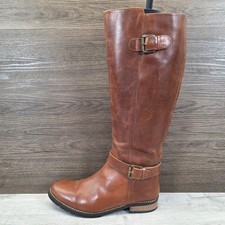 Red Or Dead Brown Leather Knee