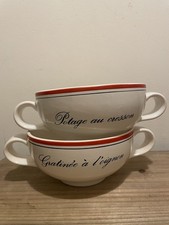 Vintage white red stripe