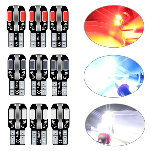 10x t10 led - w5w, car